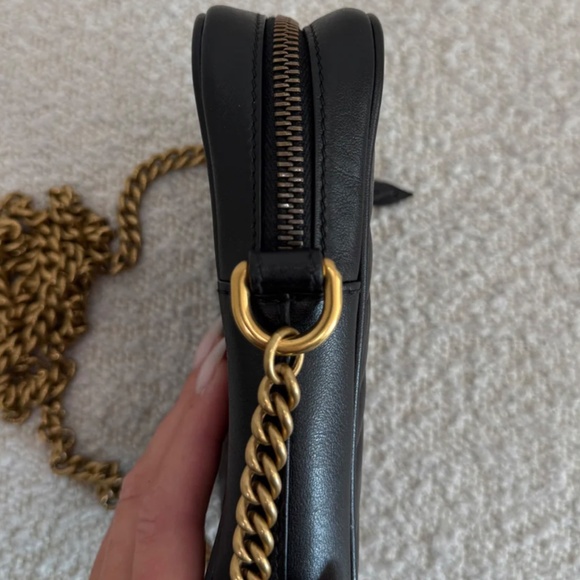 Authentic Pre-Owned Gucci Marmont Black Bag - Picture 8 of 13